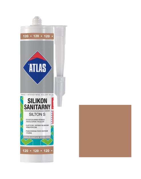 Zdjęcie: Silikon sanitarny Silton S toffi 280 ml ATLAS