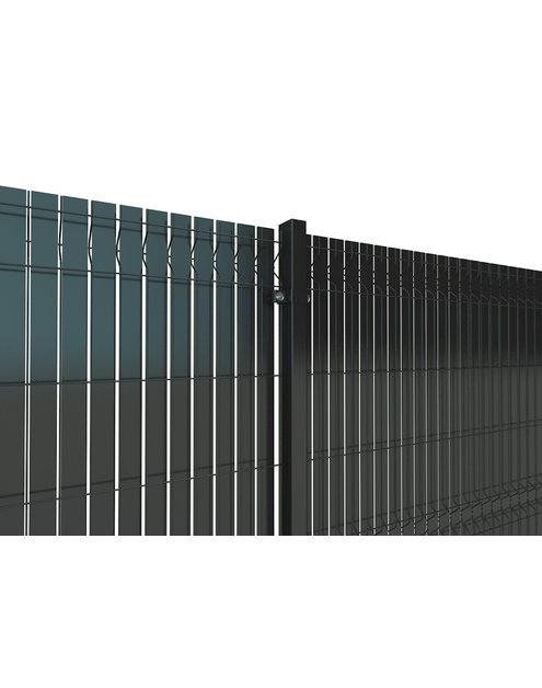 Zdjęcie: Przesłona ogrodzeniowa Nylofor Screeno Line Anthracite 153 cm BETAFENCE