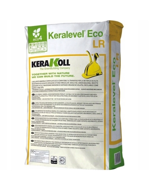 Zdjęcie: Szpachlówka cementowa Keralevel Eco LR 25 kg KERAKOLL