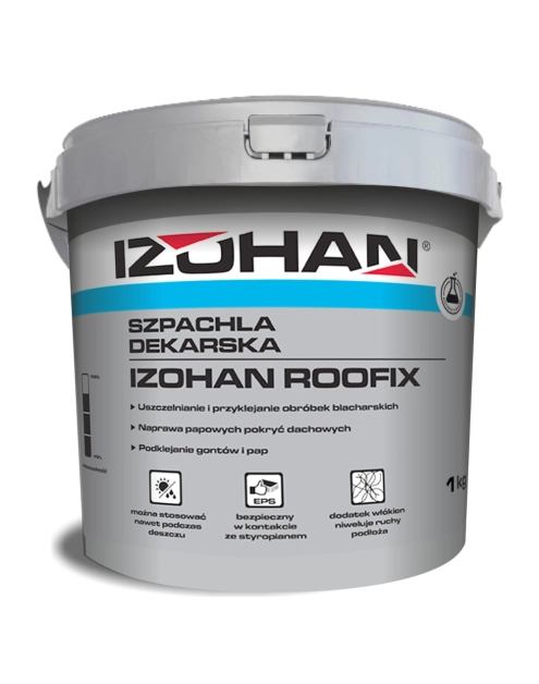 Zdjęcie: Szpachla dekarska Roofix 1 kg IZOHAN