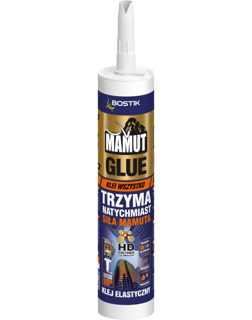 Zdjęcie: Klej hybrydowy Mamut Glue biały 290 ml BOSTIK