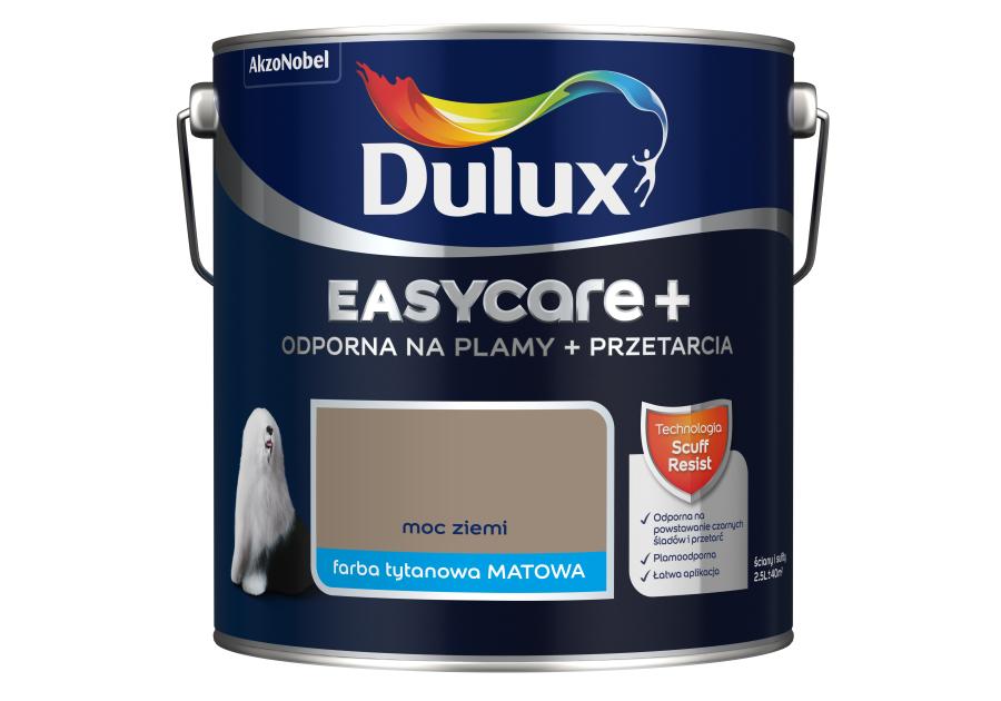 Zdjęcie: Farba Easy Care + Przetarcia moc ziemi 2,5 L DULUX