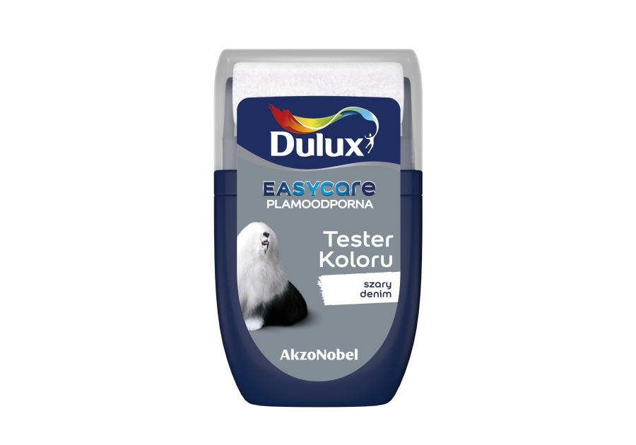 Zdjęcie: Tester farby EasyCare 0,03 L szary denim DULUX