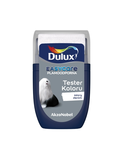 Zdjęcie: Tester farby EasyCare 0,03 L szary denim DULUX