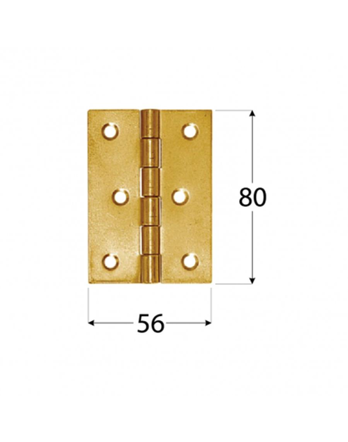 Zdjęcie: Zawias splatany 8x5,6 cm ZS80 DMX