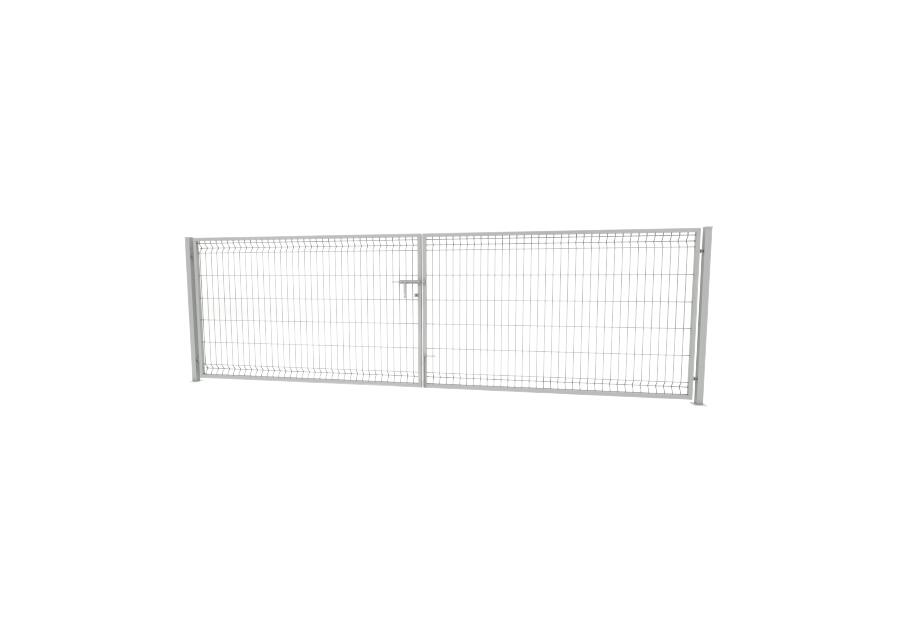 Zdjęcie: Brama 3D 400x123 cm ocynk komplet BETAFENCE