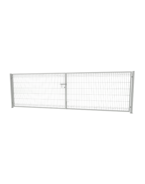 Zdjęcie: Brama 3D 400x123 cm ocynk komplet BETAFENCE