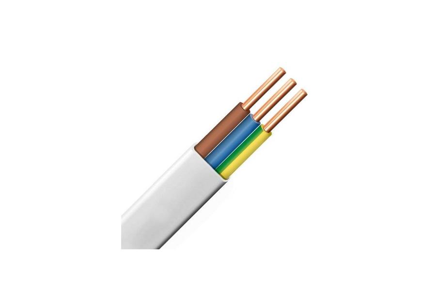 Zdjęcie: Przewód YDYp 3x2,5 mm 450/750 V - 300 m AKS ZIELONKA