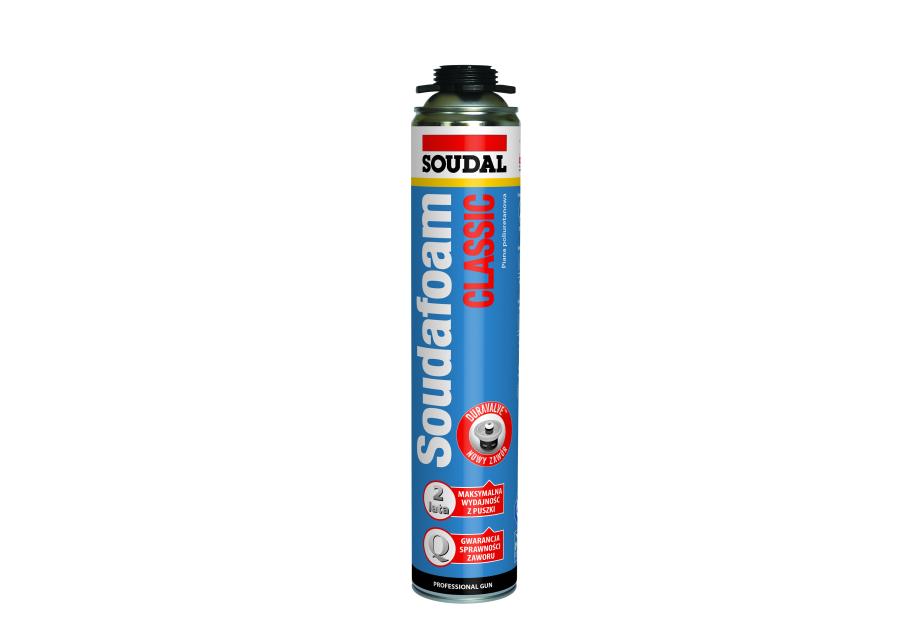 Zdjęcie: Pianka pistoletowa Soudafoam Classic Gun 750 ml SOUDAL