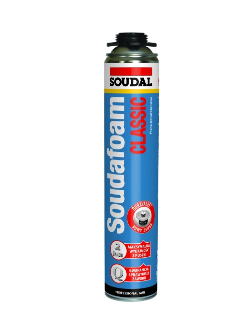 Zdjęcie: Pianka pistoletowa Soudafoam Classic Gun 750 ml SOUDAL