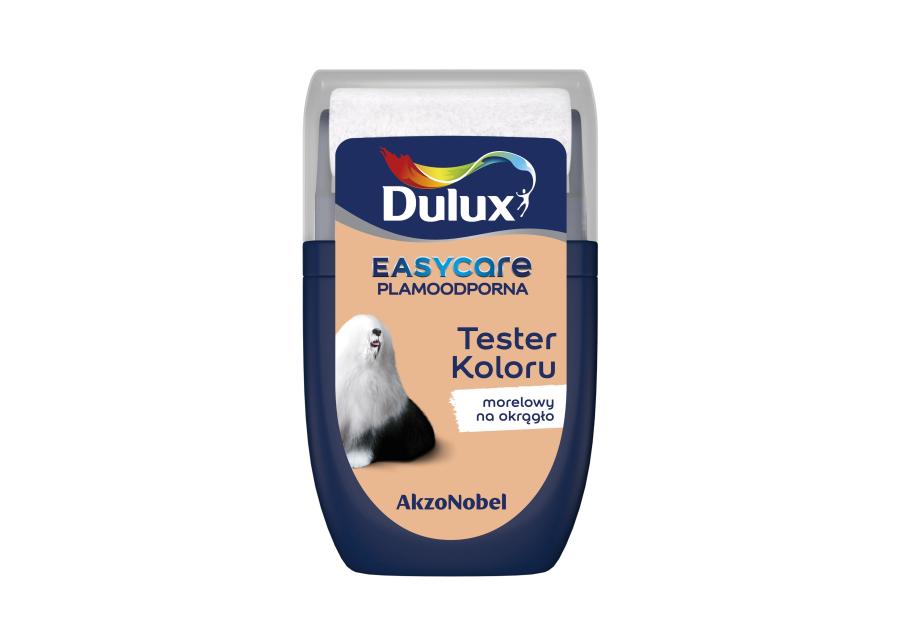 Zdjęcie: Tester farby EasyCare 0,03 L morelowy na okrągło DULUX