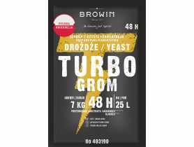 Drożdże gorzelnicze Turbo Grom 48 h - 150g BROWIN