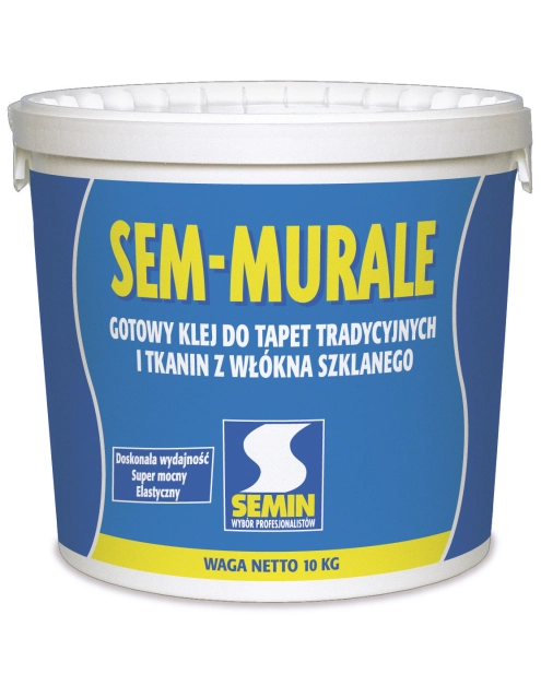 Zdjęcie: Klej do tapet Sem Murale 10 kg SEMIN