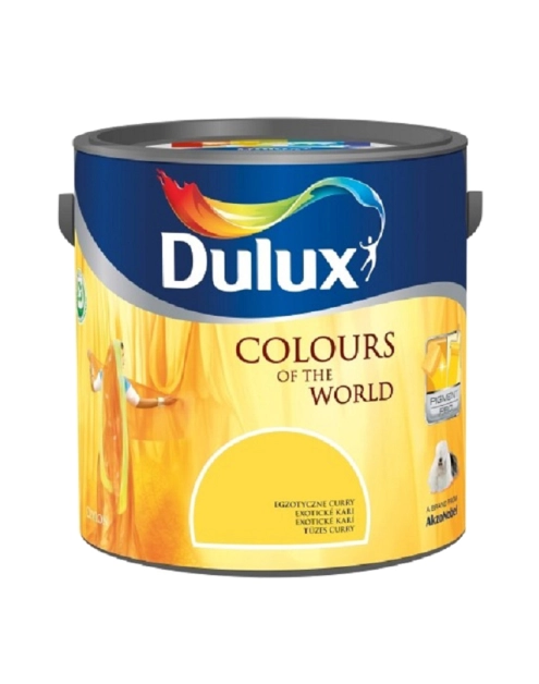 Zdjęcie: Farba do wnętrz Kolory Świata 5 L egzotyczne curry DULUX