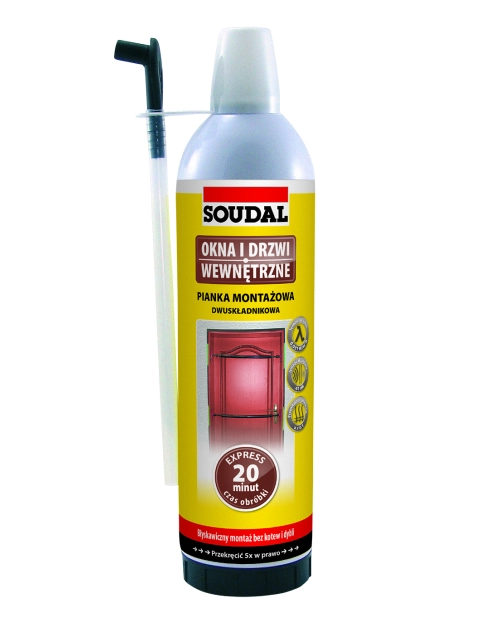 Zdjęcie: Pianka montażowa Soudafoam 2K  400 ml SOUDAL