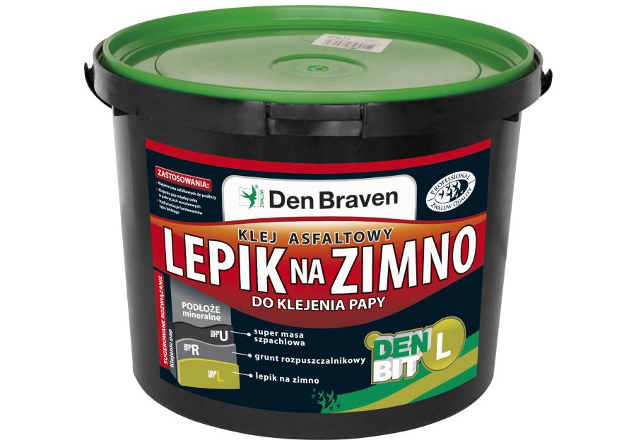 Zdjęcie: Lepik na zimno klej asfaltowy 10 kg Den Bit-L DEN BRAVEN