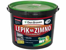 Lepik na zimno klej asfaltowy 10 kg Den Bit-L DEN BRAVEN