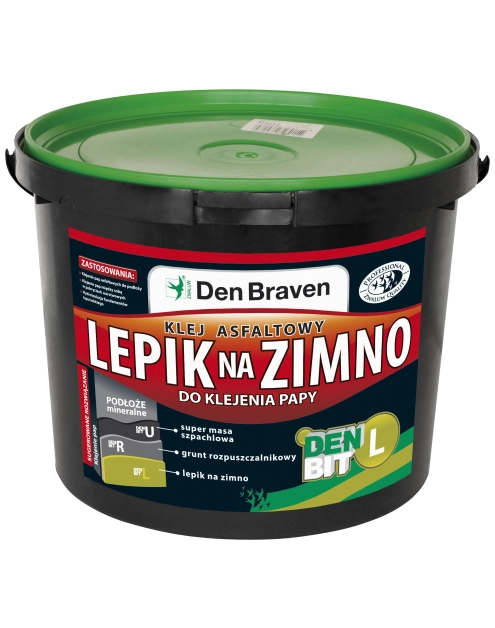 Zdjęcie: Lepik na zimno klej asfaltowy 10 kg Den Bit-L DEN BRAVEN