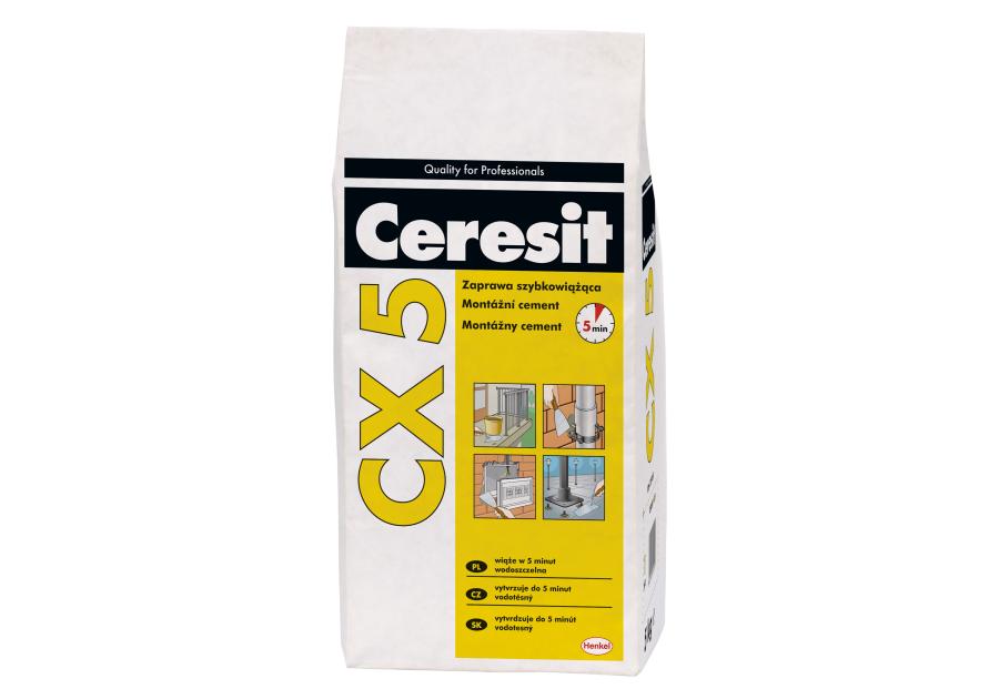 Zdjęcie: Cement montażowy 5 kg CX5 CERESIT