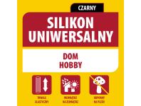 Zdjęcie: Silikon uniwersalny 280 ml czarny SOUDAL