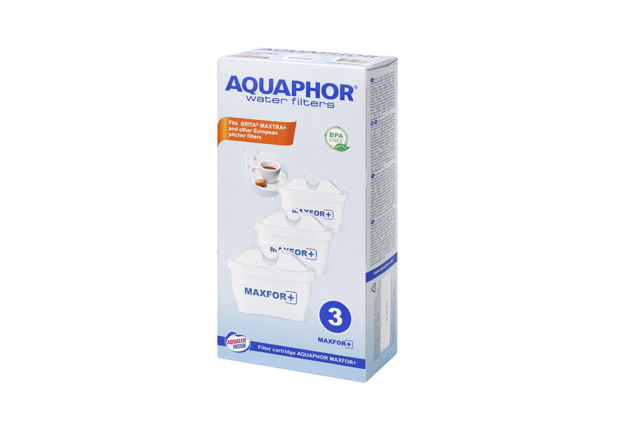 Zdjęcie: Wkład filtrujący Aquaphor Maxfor+ 3 sztuki AQUAPHOR