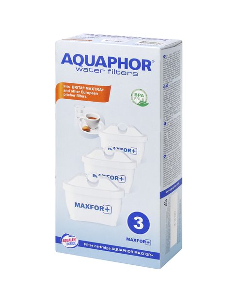 Zdjęcie: Wkład filtrujący Aquaphor Maxfor+ 3 sztuki AQUAPHOR