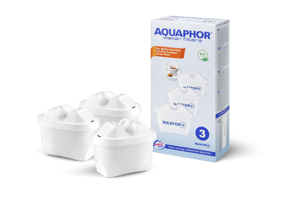 Zdjęcie: Wkład filtrujący Aquaphor Maxfor+ 3 sztuki AQUAPHOR