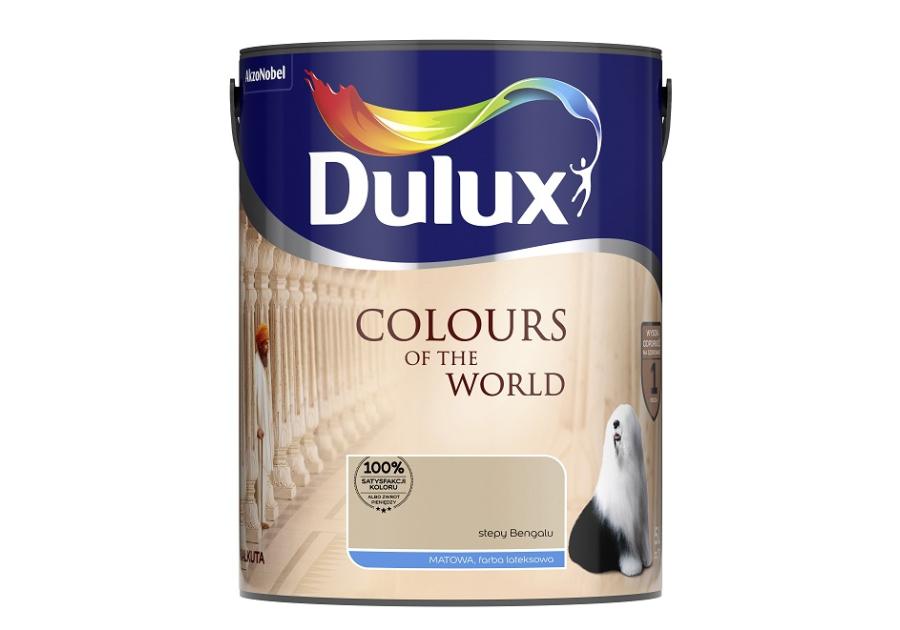 Zdjęcie: Farba do wnętrz Kolory Świata 5 L stepy bengalu DULUX