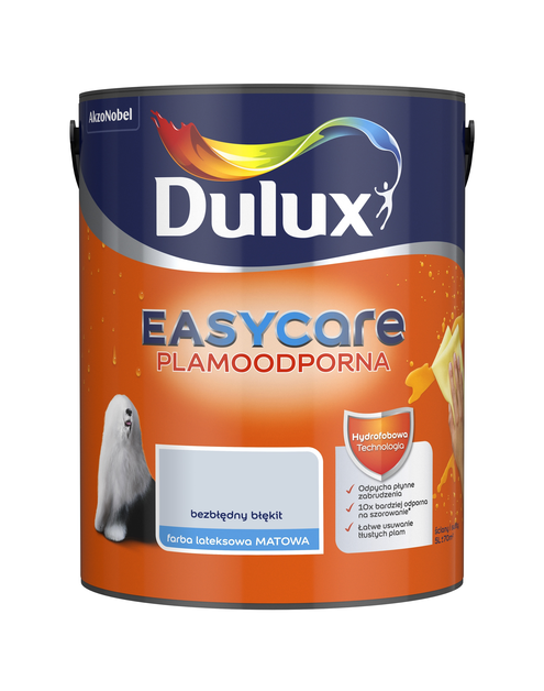 Zdjęcie: Farba do wnętrz EasyCare 5 L bezbłędny błękit DULUX