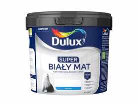 Farba do wnętrz Super Biały Mat 3 L DULUX