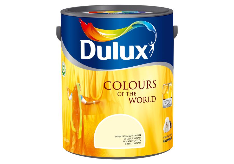 Zdjęcie: Farba do wnętrz Kolory Świata 5 L dojrzewający banan DULUX