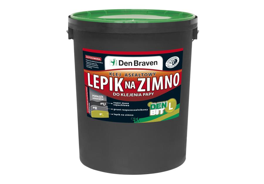 Zdjęcie: Lepik na zimno klej asfaltowy 19 kg Den Bit-L DEN BRAVEN