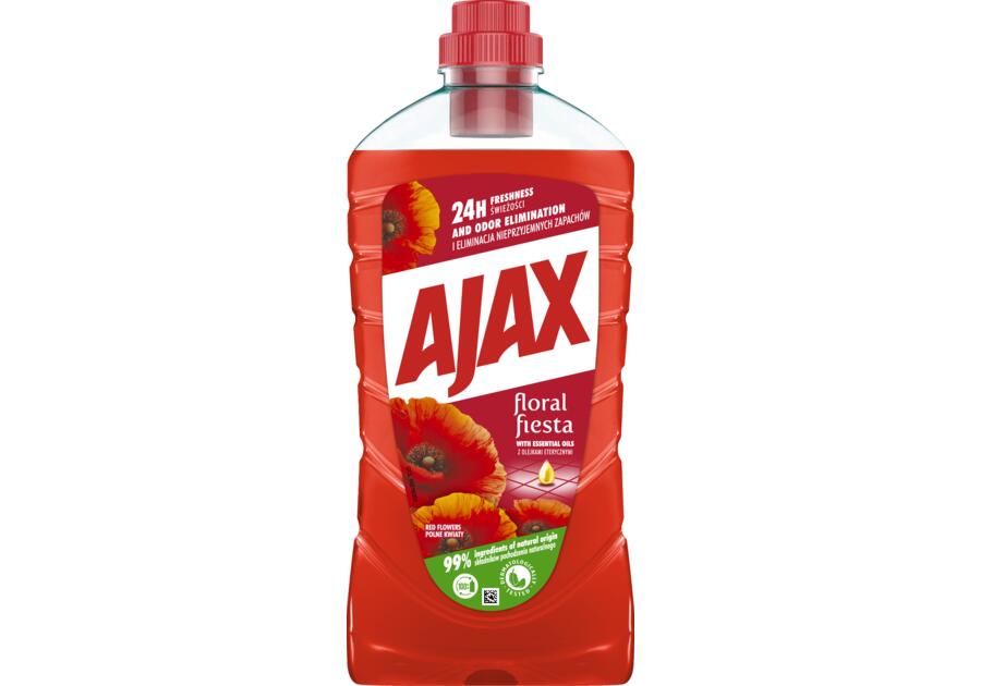 Zdjęcie: Płyn Floral Fiesta uniwersalny polne kwiaty 1000 ml AJAX