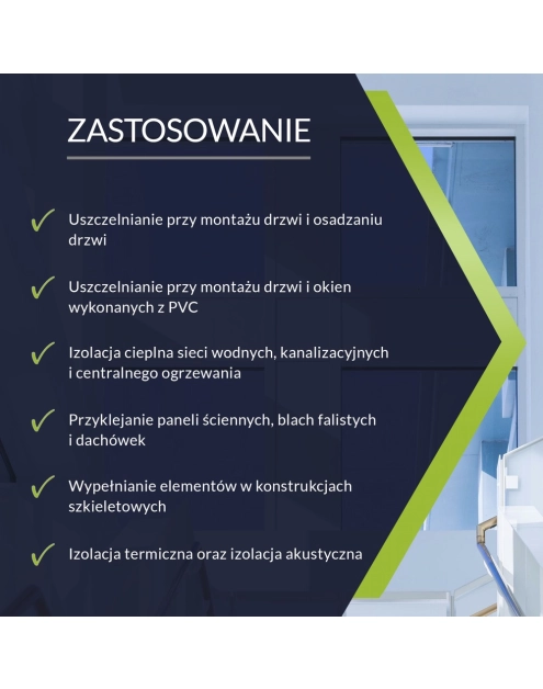 Zdjęcie: Piana wężykowa wielosezonowa Ergo STD 750 ml TYTAN PROFESSIONAL