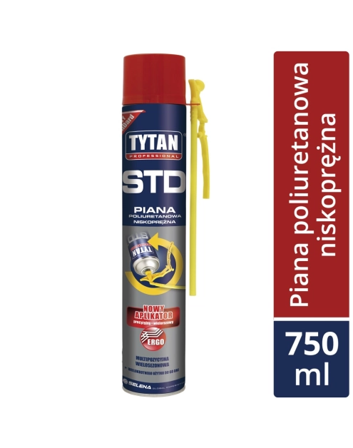 Zdjęcie: Piana wężykowa wielosezonowa Ergo STD 750 ml TYTAN PROFESSIONAL