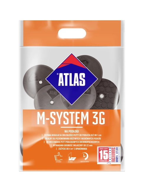 Zdjęcie: Łączniki do mocowania płyt M-system KT 8,5 L 160 UNO podłoga ATLAS