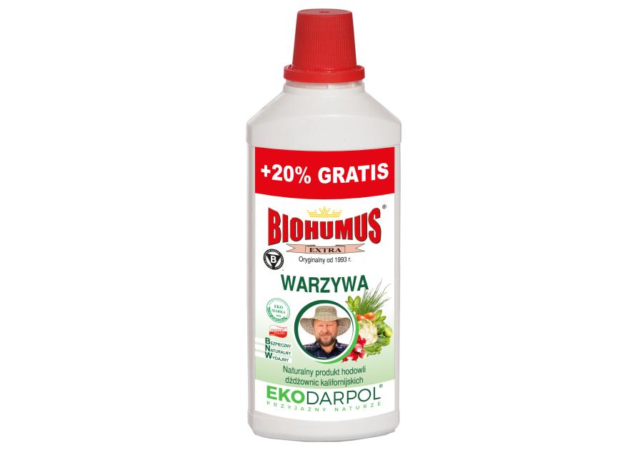 Zdjęcie: Nawóz ekologiczny do warzyw 1 L + 20 % gratis EKODARPOL