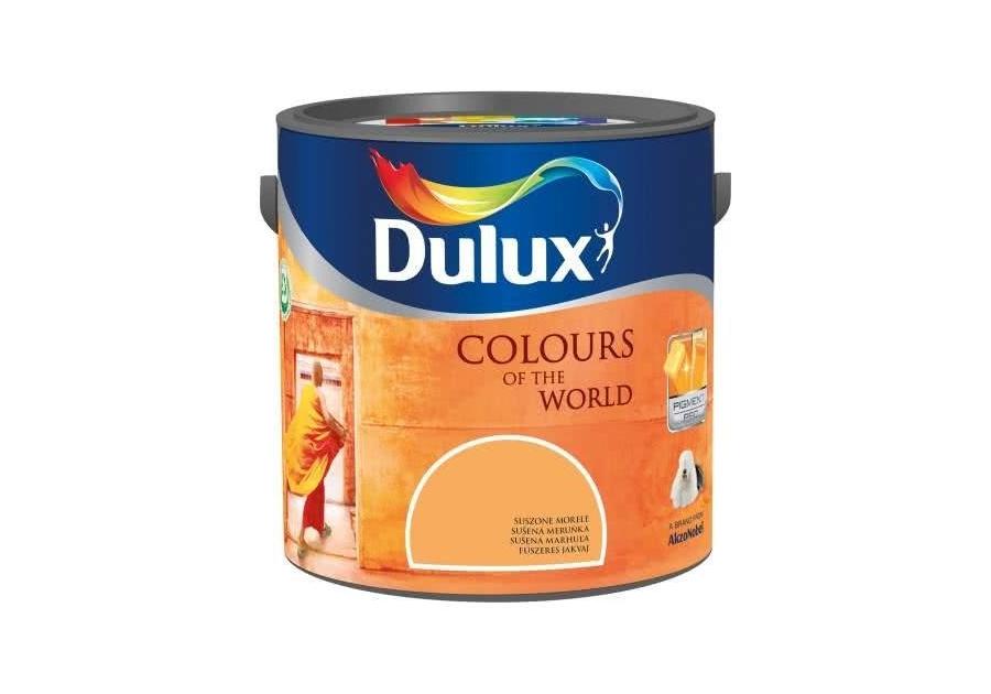 Zdjęcie: Farba do wnętrz Kolory Świata 5 L suszone morele DULUX