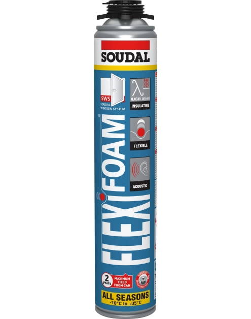 Zdjęcie: Pianka montażowa  Flexifoam Clic & Fix 750 ml SOUDAL