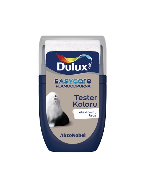 Zdjęcie: Tester farby EasyCare 0,03 L efektowny brąz DULUX