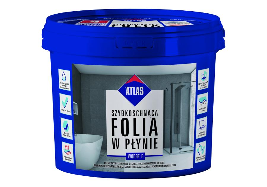 Zdjęcie: Szybkoschnąca folia w płynie 2 kg Woder E ATLAS