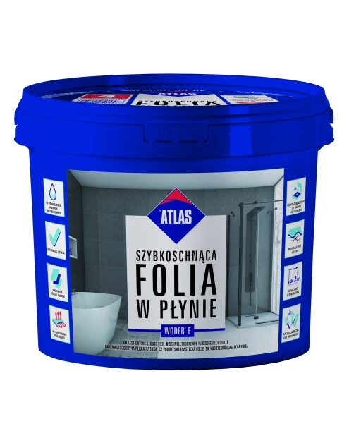 Zdjęcie: Szybkoschnąca folia w płynie 2 kg Woder E ATLAS