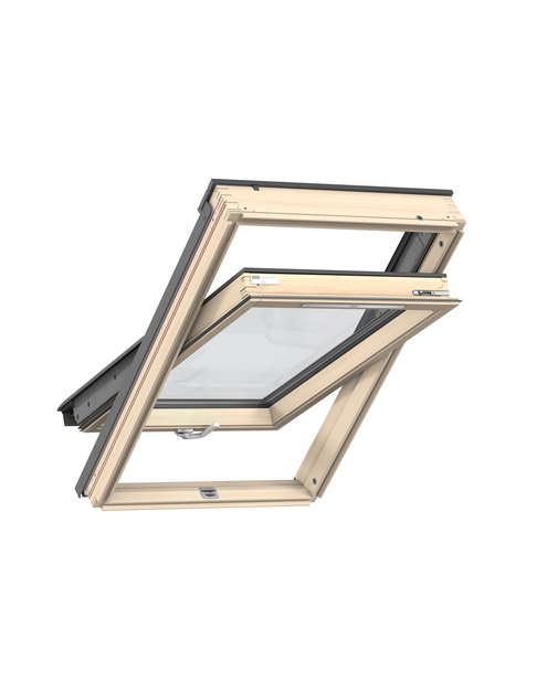 Zdjęcie: Okno GLL 1064B drewniane otwierane od dołu, 94x140 cm VELUX