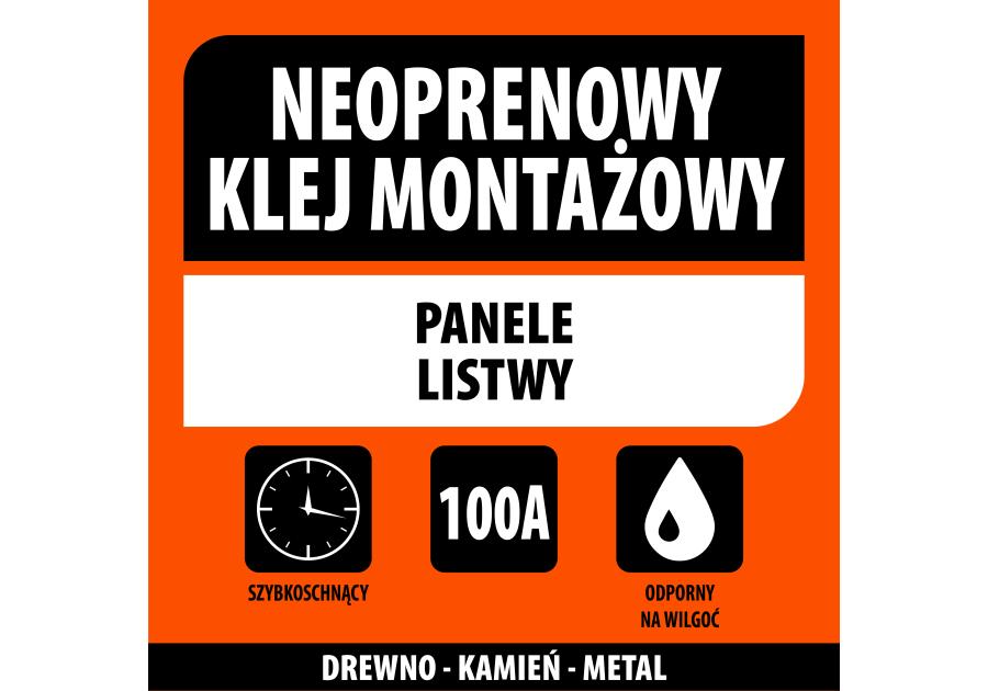 Zdjęcie: Klej montażowy neoprenowy 100 A - 280 ml SOUDAL