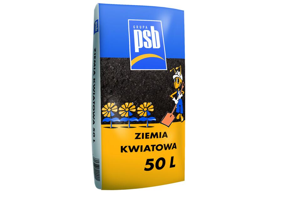 Zdjęcie: Ziemia kwiatowa 50 L PSB