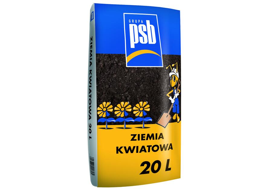 Zdjęcie: Ziemia kwiatowa 20 L PSB