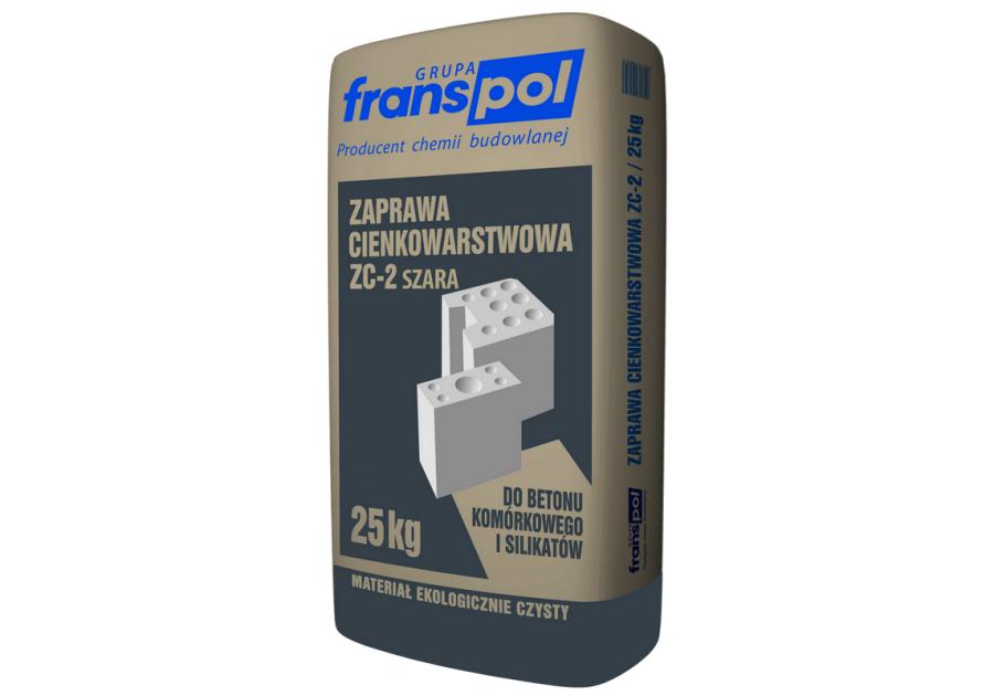 Zdjęcie: Zaprawa cienkowarstwowa ZC-2, 25 kg FRANS-POL