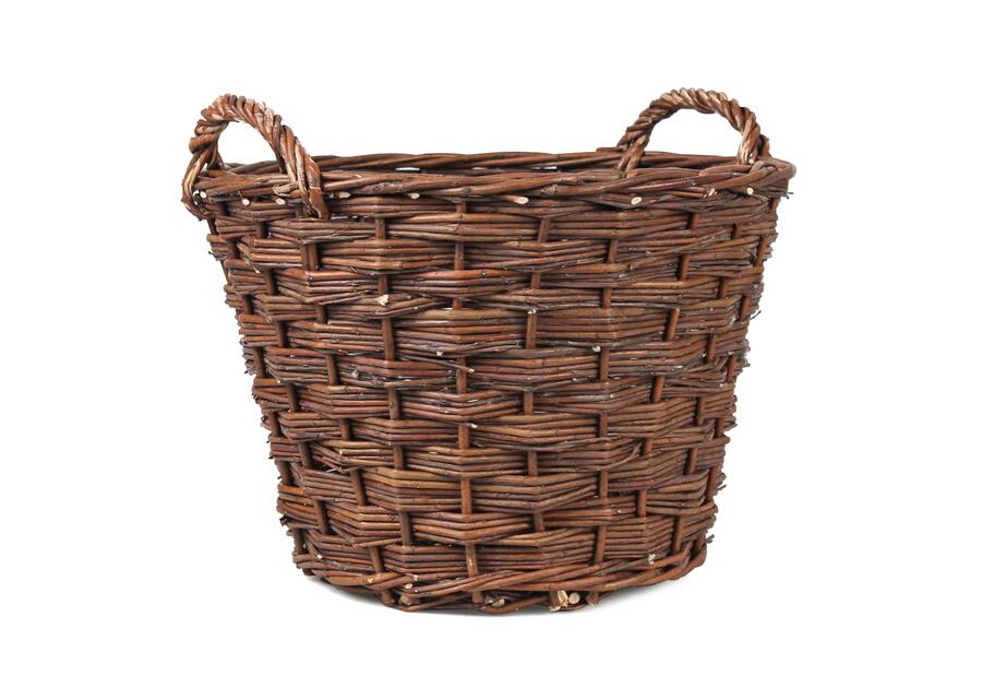 Zdjęcie: Kosz wiklinowy 20 L -38x38x27/31 cm TIN TOURS