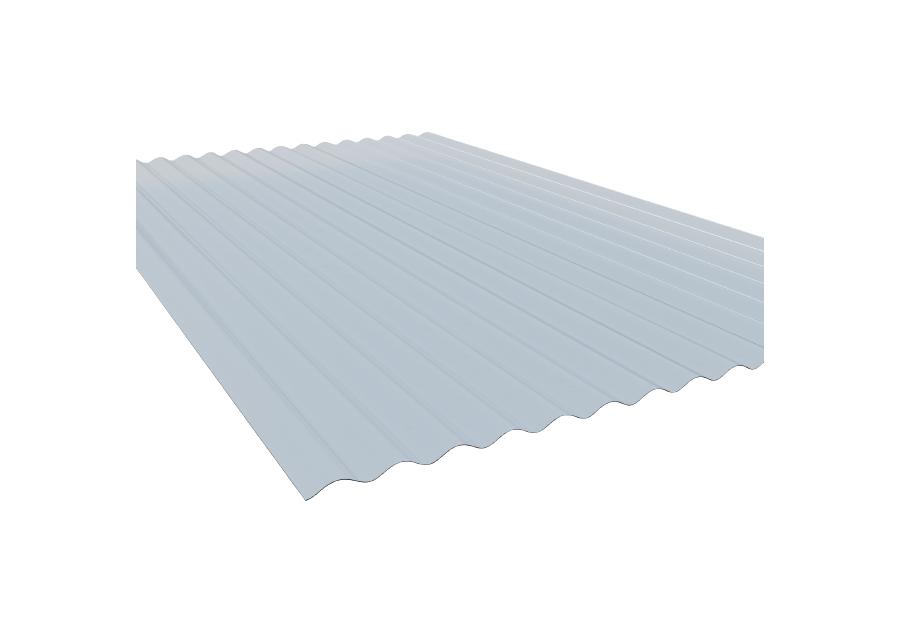 Zdjęcie: Płyta PVC fala 76/18 przezroczysta 90x250 cm SCALA