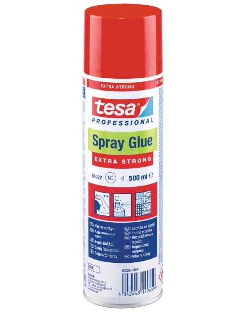 Zdjęcie: Klej Spray Glue Extra Strong 500 ml TESA